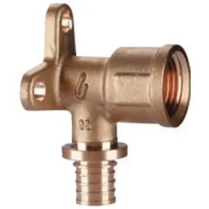 Водорозетка аксиальная для труб из сшитого полиэтилена Usystems под планку M 20×3/4″ВР l-43мм