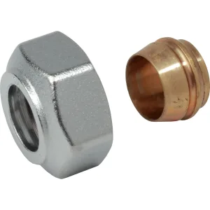 Переходник Giacomini для медной трубы евроконус 3/4″E x15, R178EX104