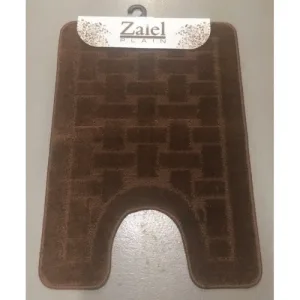Коврик для туалета «Zalel» 50/57х80см (ворс) коричневый