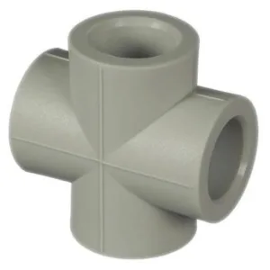 Крестовина TEBO сер. PP-R 40 (5/60), арт. 031050104
