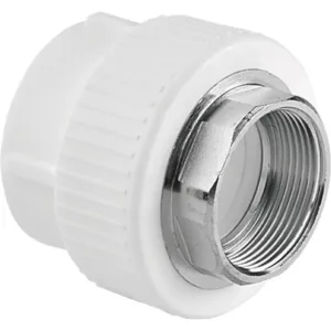 Муфта TEBO бел. PP-R комбинированная 90х3" ВР под ключ (1/5), арт. 015020514