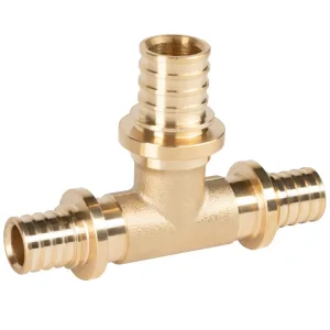 Тройник Royal Thermo ritable аксиальный переходной, латунь, 25-16-20
