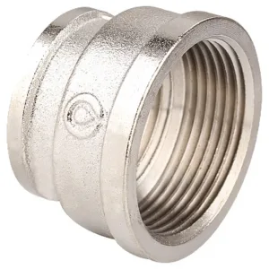 Муфта Gappo переходная ВР-ВР никелированная 3/4" х 1/2"