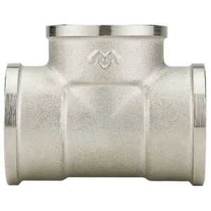 Тройник Varmega ВР равносторонний 1/2″, никелированный