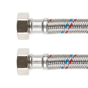 Подводка гибкая для воды AV ENGINEERING гайка 1/2″- гайка 1/2″ 80см