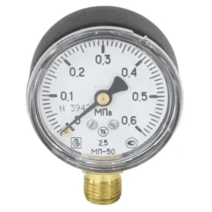 Манометр ЗТП МП-50 радиальный Дк50мм 0-0,6 МПа кл.2,5 G1/4″