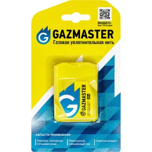 Нить уплотнительная СантехМастер газовая GAZMASTER, бокс 25м