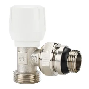 Клапан ручной регулировки VARMEGA VMRV01, 1/2″ x 3/4″ EK, угловой, с самоуплотняющим