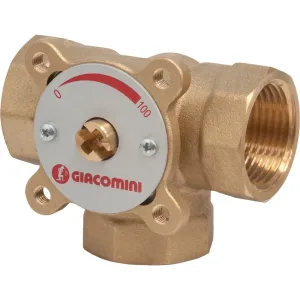 Клапан смесительный Giacomini поворотный 1″, R297Y005