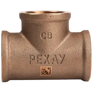 Тройник бронзовый РЕХАУ AURLINE Rp3/4″, RX+