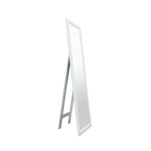 Зеркало НАПОЛЬНОЕ (белое) 45х160