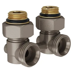 Узел нижнего подключения Royal Thermo угловой 1/2″х3/4″EK RTE 07.00002А