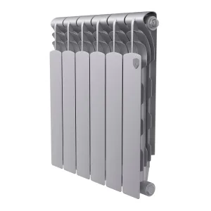 Радиатор биметаллический Royal Thermo Revolution B 500 Серебристый – 6 секц.