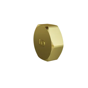 Заглушка LD DN15 (1/2″) ВР латунь (колпак)