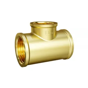 Тройник переходной LD DN20х15х20 (3/4″ВР х 1/2″ВР х 3/4″ВР) латунь