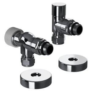 Набор термостатический осевой Royal Thermo Design Pro 15мм М30х1,5 (Хром)