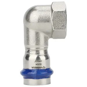 Угольник VARMEGA раструбный Inox Press ВР 35×1″