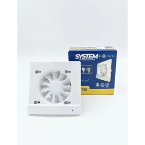 Вентилятор КВС 100С D100 «SYSTEM+»