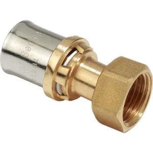 Муфта-пресс Giacomini латунь НГ 16×1/2″, RM179Y113