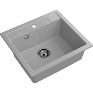 Мойка композитная MARONI ЭКСТРА MA-560EX (560х500) прямоугольная,серая