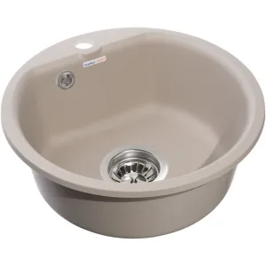 Мойка комп. GRANFEST SMART GF-SM 435 D=432 (песочный),круглая