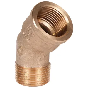 Угольник бронзовый РЕХАУ AURLINE 45гр. R3/4″ x Rp3/4″, RX+