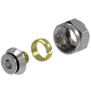 Фитинг коллекторный Royal Thermo 16х2,2 мм «евроконус», 3/4″