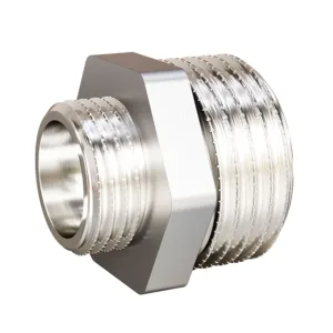 Ниппель латунный LD LD Pride DN40х32 (1 1/2″НР х 1 1/4″НР) латунь ник