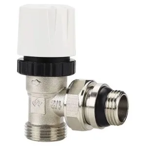 Клапан радиаторный VARMEGA 1/2″ x 3/4″ EK термостатический угловой с самоуплотняющимся полусгоном VM
