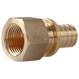 Муфта VARMEGA Slide-fit переходная (переходник) ВР, 20х1/2″, аксиальная, латунь, VM51313