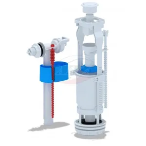Набор сбоковой подводкой 1/2″ с пласт. штуцером, кн. пластик АНИ пласт (WC6050)