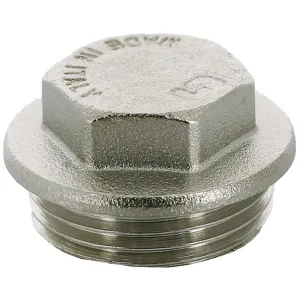 Заглушка Uni-Fitt H 1", никелированная