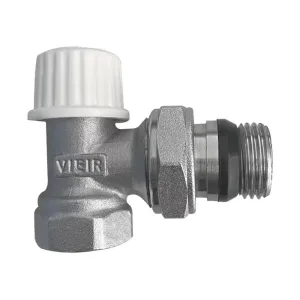 Клапан VIEIR настроечный угловой 1/2″ (80/10) VR284