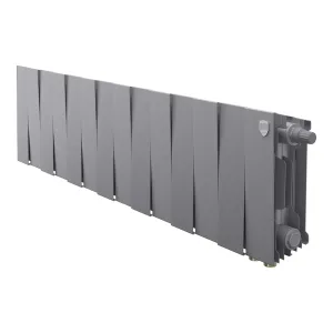 Радиатор биметаллический Royal Thermo PianoForte 200 Серебристый VR80- 14 секц.