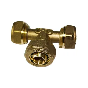 Тройник обжим редукционный TR 26 х 20 х 26 «Hydrosta»