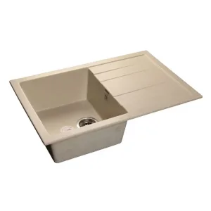 Мойка комп. GRANFEST Quadro GF-Q780L (780х500) Песочный,прямоугольная с крылом