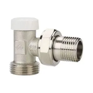 Клапан радиаторный VARMEGA 1/2″ x 3/4″EK запорный, угловой VM10202