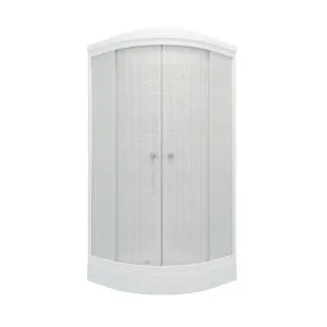 Душ. каб. MARONI QUADRO NEW SR90L-LN-DN4 90x90x215 (7 мест+сифон D90мм)