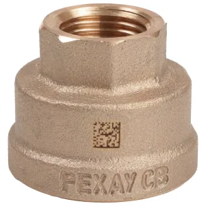 Муфта бронзовая РЕХАУ AURLINE редукционная Rp1″ x Rp1/2″, RX+