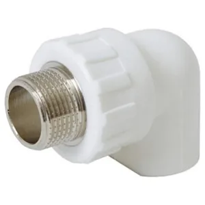 Угольник MeerPlast PPRC 20х1/2 НР белый (1/10/110)