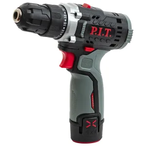 Дрель P.I.T. аккумуляторная PBM12K-10A/1 X-DRIVER (12В,25Нм, патр10 мм, 2ск, АКБ 1,5Ач,ЗУ,коробка)
