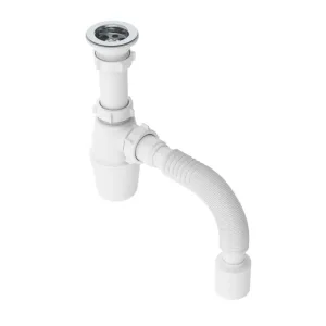 Сифон бутылочный 1 1/2″х40 большой колбой с г/т 50 (TIVOLI)