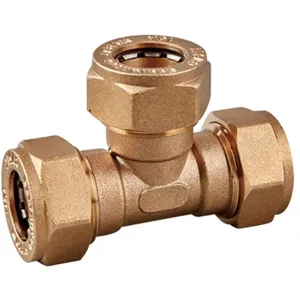 Тройник VIEIR обжимной 25X25X25 (30/10) VP252525