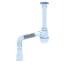 Сифон Ани 1 1/4″х40, нерж. вып., с гт 40×40/50 (С1015)