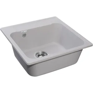 Мойка комп. GRANFEST QUARZ GF-Z 48 478*478 (серый),квадратная