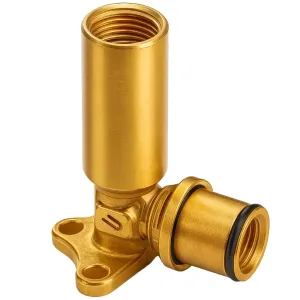 Водорозетка пресс для металлопластиковых труб Usystems MLC Plus под планку XXL 16-Rp1/2″ВР L-82мм