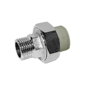 Муфта PPR серая разъемная НР 40х11/4″ ФД-пласт (1857)
