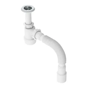 Сифон для умывальника 1 1/4″х40 с удл. горл. с г/т 40х40/50 (TIVOLI)