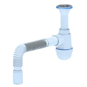 Сифон Ани Грот 1 1/2″х40, нерж. вып., с гт 40×40 (А0505)