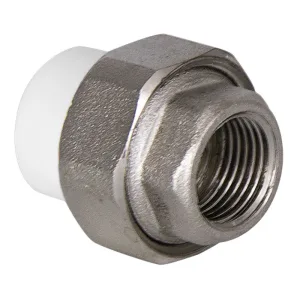 Муфта TEBO сер. PP-R комбин. разъемная (Американка) 32х1 1/4″ ВР (5/80), арт. 016020809